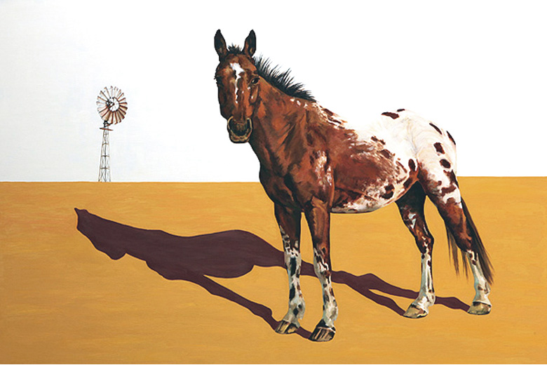 GLASSFORD MILL 5' x 4' - oil on canvas